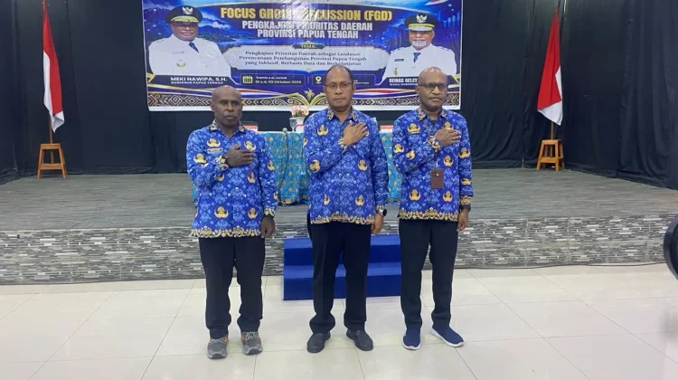 FGD Prioritas Daerah, Papua Tengah Petakan Akar Masalah Pembangunan