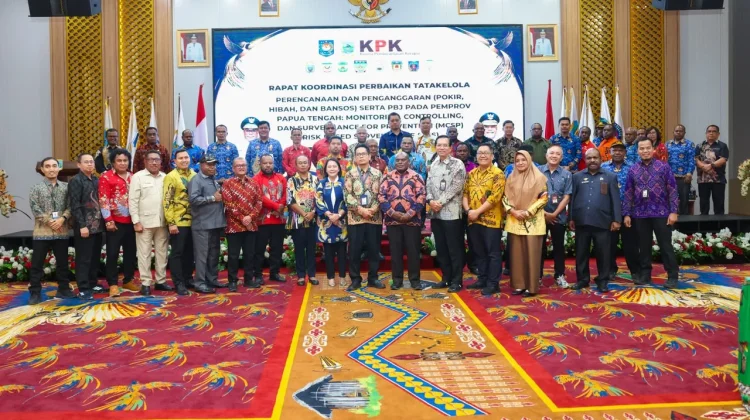 KPK Dorong Papua Tengah Perkuat Tata Kelola Anggaran dan Pembangunan