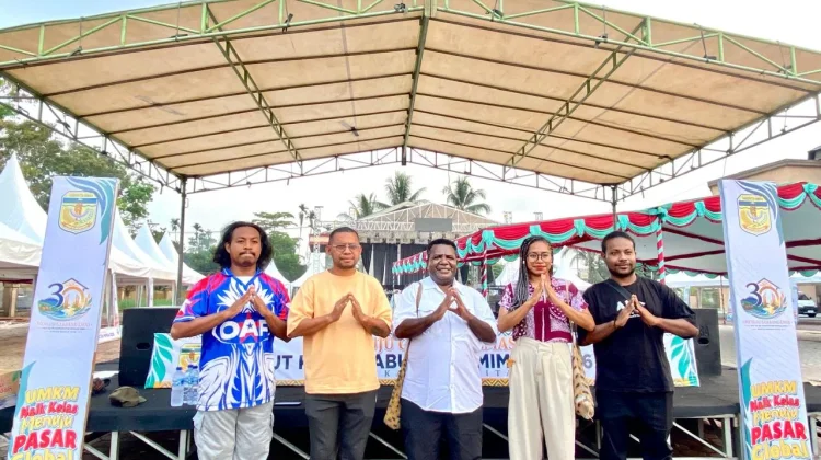 Festival dan Bazar UMKM HUT ke-30 Mimika Siap Meriahkan Eme Neme Yauware.