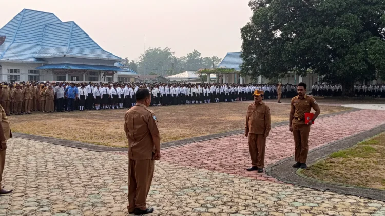 Apel Gabungan di Lingkungan Pemkab Nabire, Momen Evaluasi Kinerja