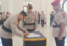 Bogi Transtanto Resmi Jabat Kasat Reskrim Polres Nabire