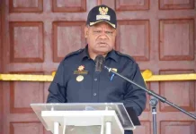 Bupati Puncak Jaya Komitmen Jaga Ketahanan Pangan