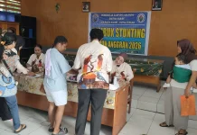 Posyandu Nore Kalisusu Nabire Laksanakan Kegiatan Posyandu Balita