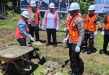 Groundbreaking Dapur MBG Polri Perkuat Generasi Papua Tengah