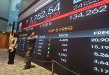 IHSG Ditutup Menguat 0,5 Persen ke Level 8.322