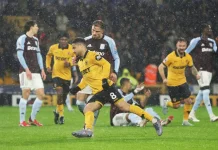 Wolves Kalahkan Aston Villa 2-0 di Derbi Premier League