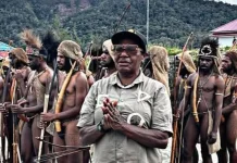 Festival Seni Budaya Suku Mee Digelar SMA Negeri 1 Waghete