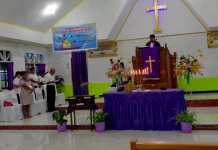 Ibadah Akhir Bulan Jemaat Efata Sanoba, Penuh Syukur dan Berkat