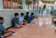 WBP Antusias Ikuti Pembelajaran Paket A, B, C dan Buta Aksara di Lapas Nabire