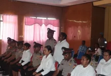 Personel Polres Puncak Jaya Ikuti Sidang BP4R