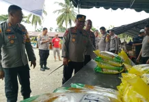 Polri Gelar GPM di Nabire, 10 Ton Beras SPHP Disiapkan jelang Idul Fitri 1447 Hijriah