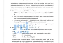 Sholat Idul Fitri 2026 Nabire Dipusatkan di Halaman Kantor Gubernur Papua Tengah