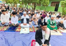Warga Muhammadiyah Papua Tengah Gelar Sholat Idul Fitri 1447 H