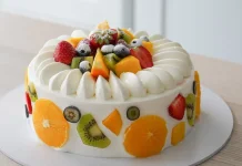 Cake Vanila Buah Segar Pilihan Hidangan Keluarga