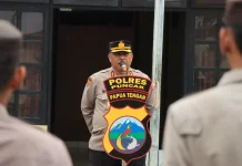 Kapolres Puncak Pimpin Apel Terakhir jelang Purna Tugas