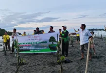 KBI dan DLHKP Papua Tengah Gelar Aksi Menanam Pohon