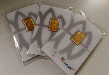 Harga Emas Antam Turun Rp10 Ribu per Gram