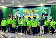 Pengurus DPW PKB Papua Tengah Masa Bakti 2026-2031 Resmi Dikukuhkan
