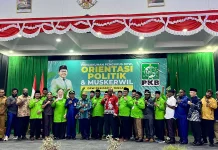 Resmi Dikukuhkan, Berikut Susunan Pengurus DPW PKB Papua Tengah Periode 2026-2031