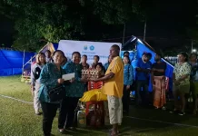 Berbagi Kasih  di Momen Paskah 2026  TP-PKK Nabire  Kunjungi Tiga Gereja