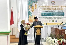 Wakil Bupati Nabire Resmi Menutup MTQ ke-31 Tingkat Kabupaten Nabire