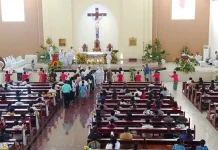 Perayaan Paskah 2026 di Paroki Kristus Raja Nabire Papua Tengah