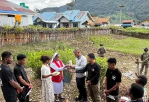Pengamanan Satgas Damai Cartenz Hadirkan Rasa Aman saat Ibadah Prapaskah di Sinak