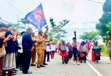 Parade Paskah Oikumene 2026 di Mimika, Wujud Kebersamaan Lintas Iman