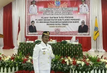 Perempuan Pimpin Distrik Yaur, Marice Reprep Fokus Kebersihan
