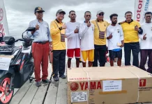 Jefri Bisai Juara! Lomba Motor Tempel Nabire Resmi Ditutup Kapolda Papua Tengah