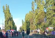Warga Antusias saat Car Free Day Akhir April