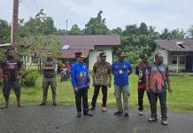 Sekda Nabire Buka Palang Sekolah Dasar Inpres Nifasi