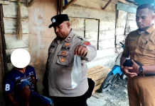 Penertiban Sopi di Pasar Sentral Timika, 10 Paket Diamankan Aparat