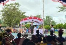 Wakil Bupati, Pimpin Upacara Hardiknas Kabupaten Nabire 2026