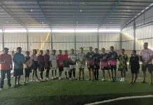 PAM Efata Sanoba dan PAM Solafide Gelar Laga Persahabatan Futsal Penuh Semangat
