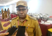Bupati Waropen Soroti Konektivitas Antar wilayah di Tanah Papua