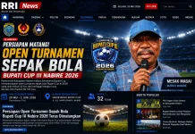 Open Turnamen Sepak Bola Bupati Cup III Nabire 2026 Resmi Dibuka, Kuota Hanya 32 Tim