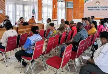 Rapat Koordinasi dan Konsolidasi LPPD Papua Tengah Bahas Kesiapan Pesparawi