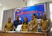 Karang Taruna Mimika Susun Perbup dan Bentuk Pengurus Distrik