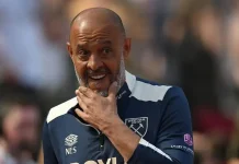 West Ham Terdegradasi, Masa Depan Nuno Dipertanyakan