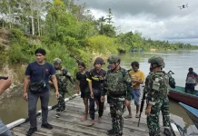 Empat Warga Pendulang Emas Berhasil Dievakuasi ke Tanah Merah