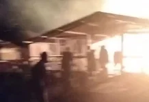 Kebakaran di Gereja katolik Mimika Timur Diduga Akibat Lilin