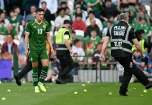 Irlandia vs Qatar Diwarnai Protes Bela Palestina