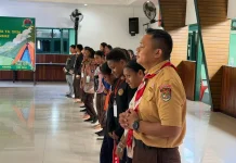 Persami KKRI Tahun 2026,Melakukan Jalan Santai Dan Aksi Pungut Sampah
