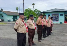 Kwarcab Nabire Apresiasi Kodim 1705 Nabire dalam Kegiatan Persami KKRI 2026