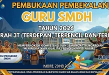 Pemkab Nabire Lepas Puluhan Guru Kontrak SMDH, Bertugas Di Wilayah 3T