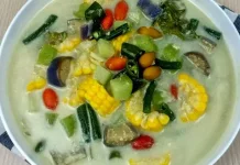 Sayur Lodeh, Perpaduan Sayuran Segar dalam Kuah Santan Gurih