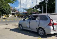 Insiden Ledakan Mobil Saat Pengisian BBM Terjadi Di SPBU Oyehe, Nabire