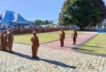 Pemkab  Nabire Gelar Apel Gabungan Awal Bulan Juni 2026