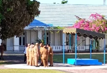 Sejumlah ASN Pemkab Nabire Menerima  SK Pensiun dan SK Kenaikan Pangkart